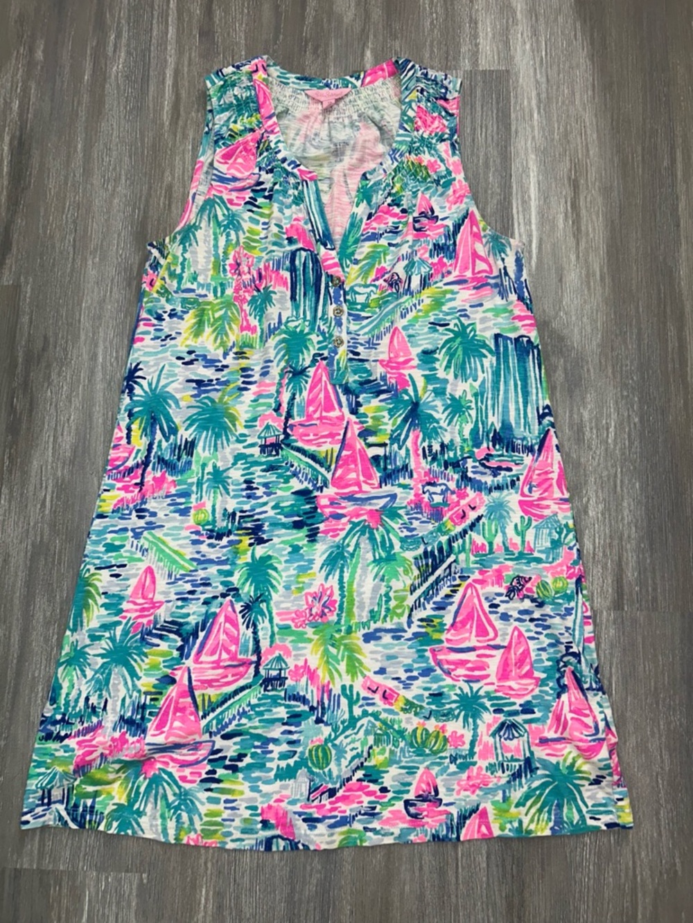 Women’s Lilly Pulitzer Essie shift dress, Size Small - Picture 3 of 9